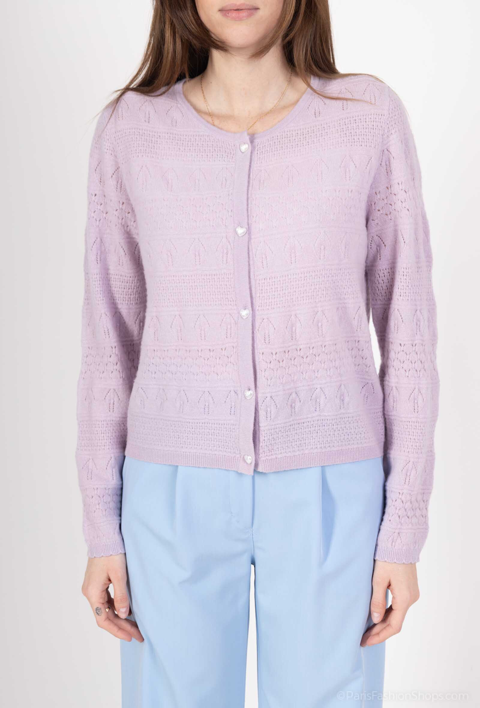 Grossiste SOGGO - gilet fin manche longue en laine