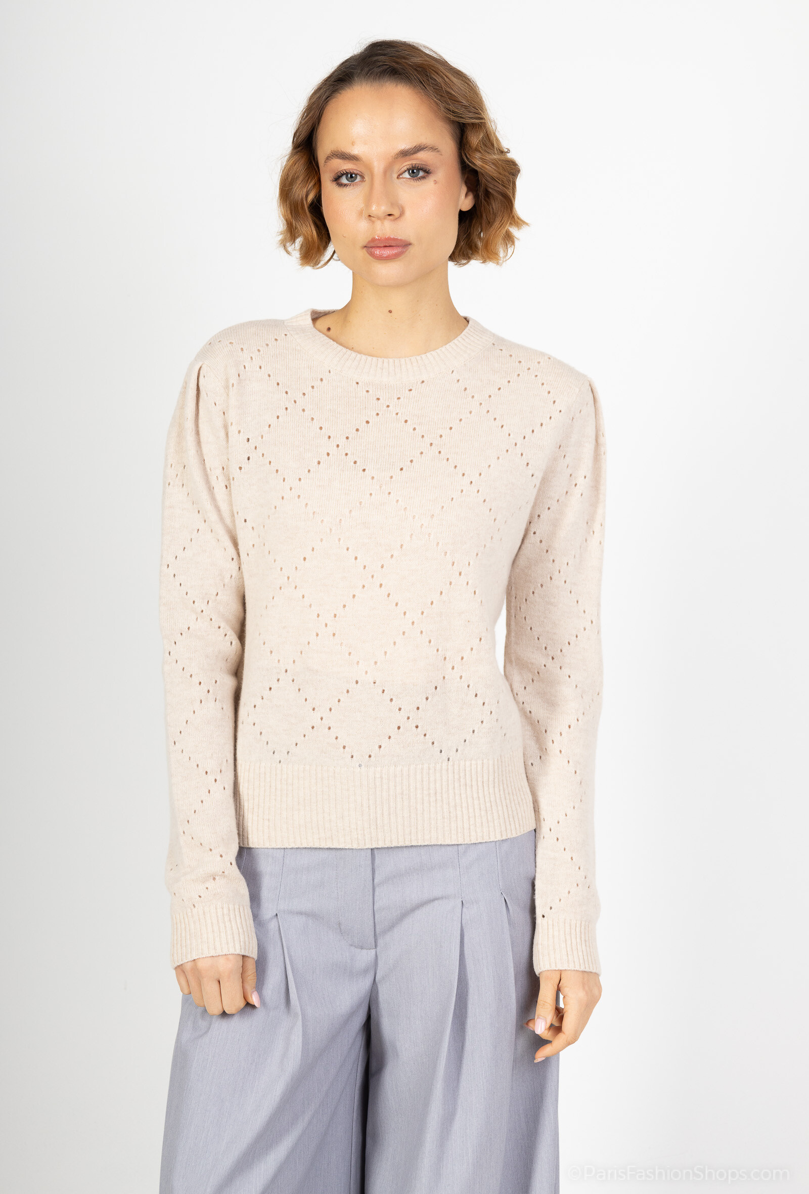 Grossiste SOGGO - Pull fin manche longue