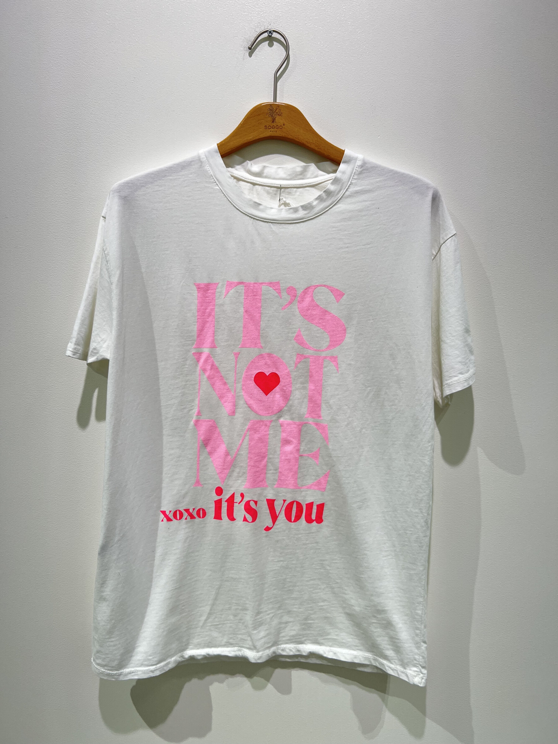 Grossiste SOGGO - T-Shirt en coton avec imprimé