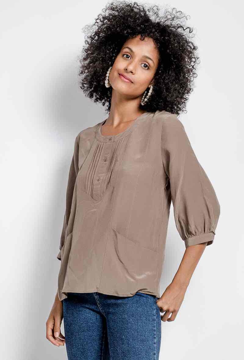 Wholesaler Soie pour Soi - SILK BLOUSE
