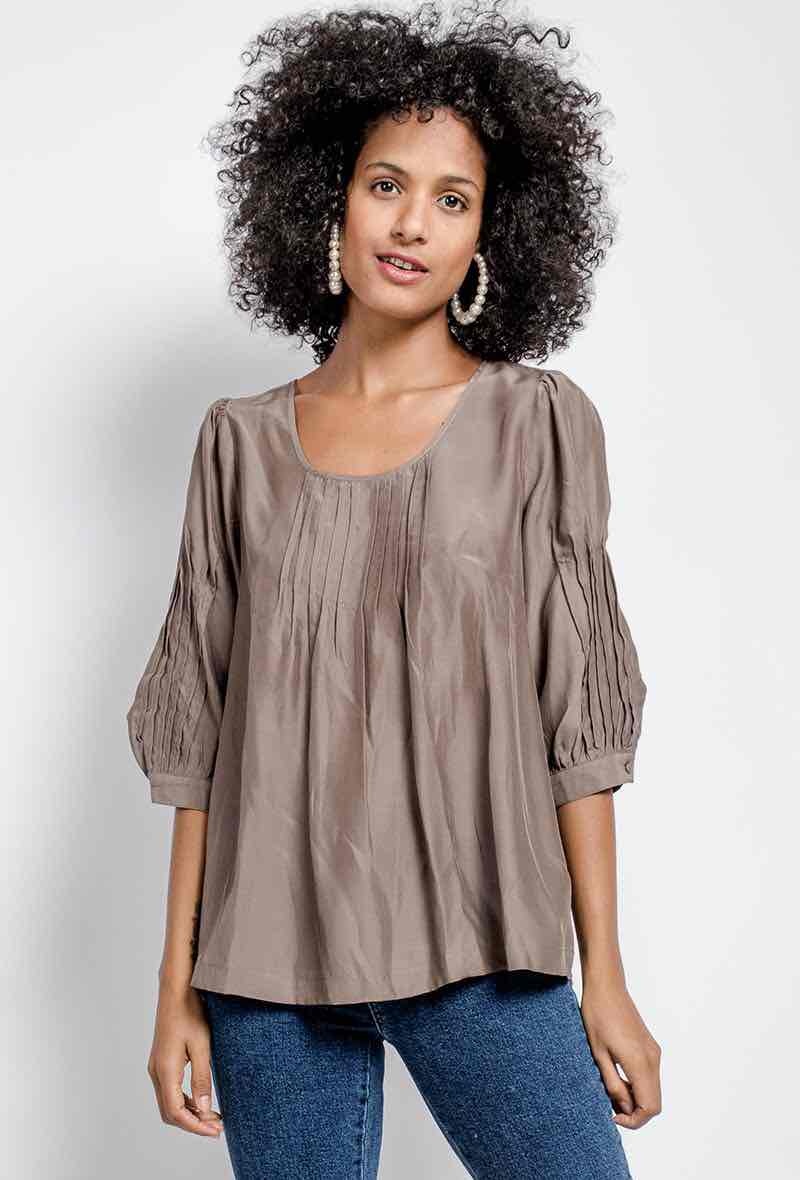 Wholesaler Soie pour Soi - Silk blouse