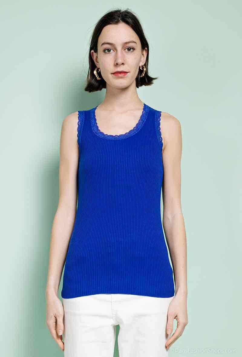 Wholesaler Soie pour Soi - Tank top with lace