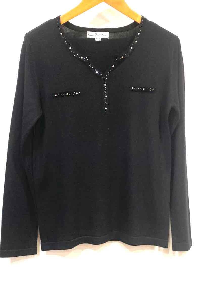 Wholesaler Soie pour Soi - Strass cotton silk sweater