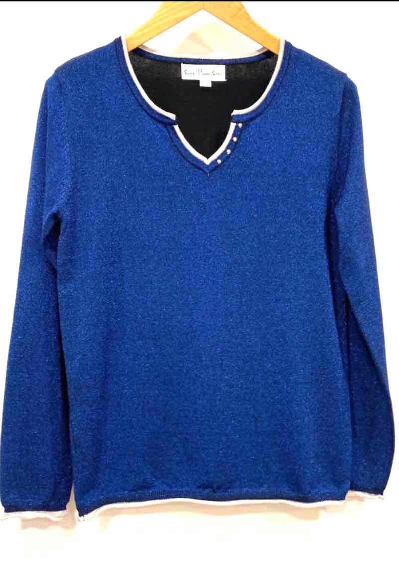 Wholesaler Soie pour Soi - Shiny cotton silk sweater