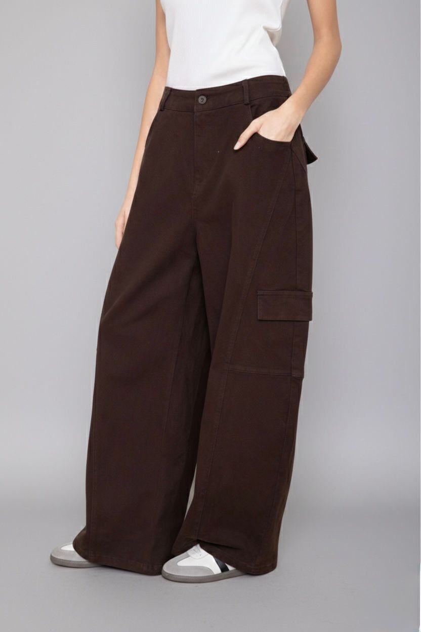 Wholesaler SOKY & SOKA - Street Style Cargo Jeans