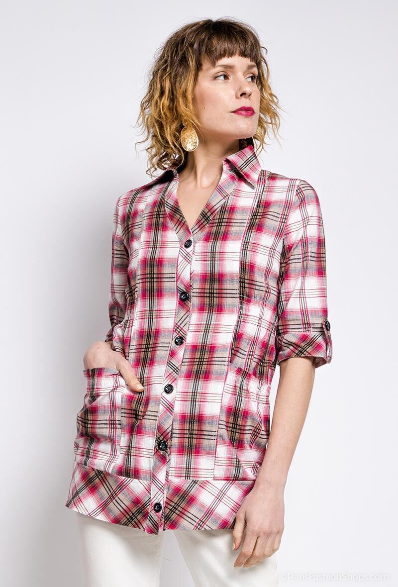 Wholesaler Soleil Star - Check shirt