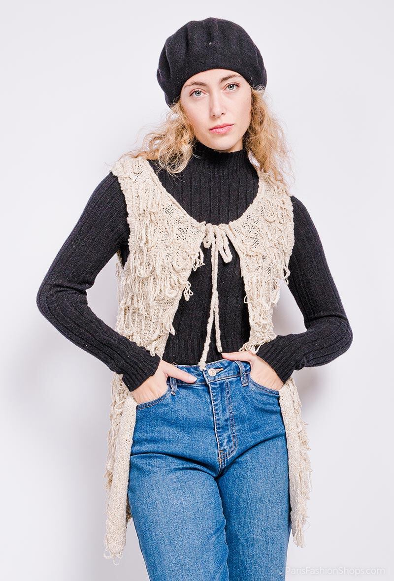 Wholesaler Soleil Star - Sleeveless cardigan