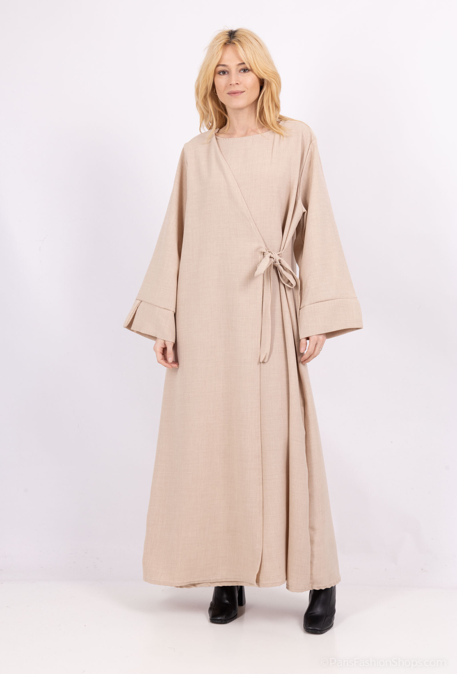 Wholesaler Soleil Star - Long dress with bow on the front