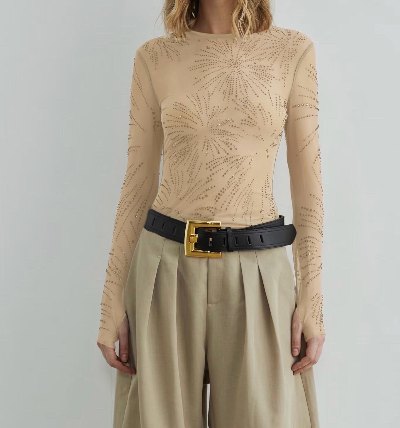 Wholesaler Soy & Co - Transparent sequin bodysuit