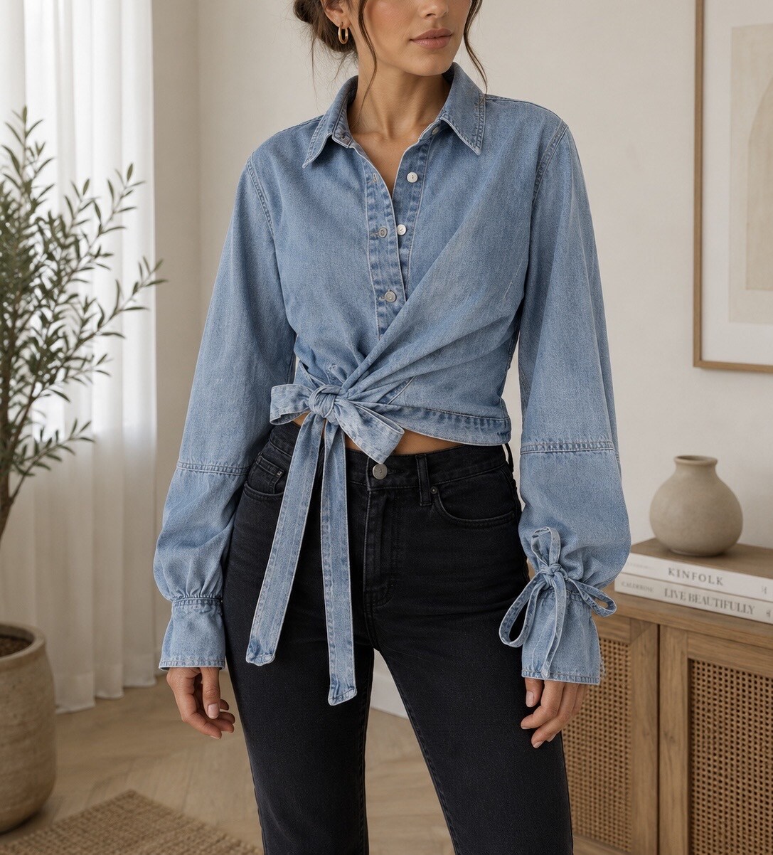 Großhändler Soy & Co - Asymmetrisches Langarmshirt