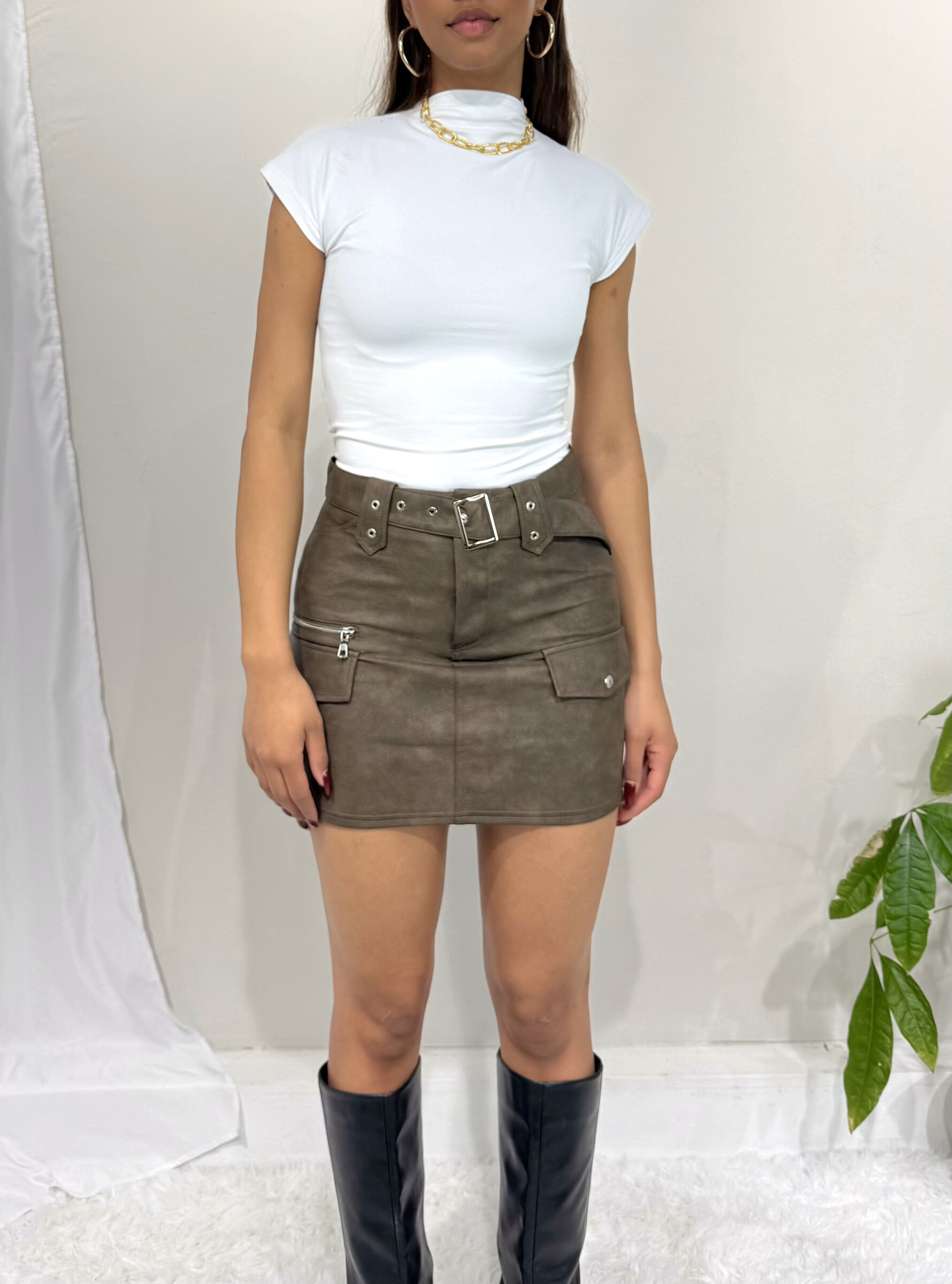 Wholesaler Soy & Co - Biker style skirt