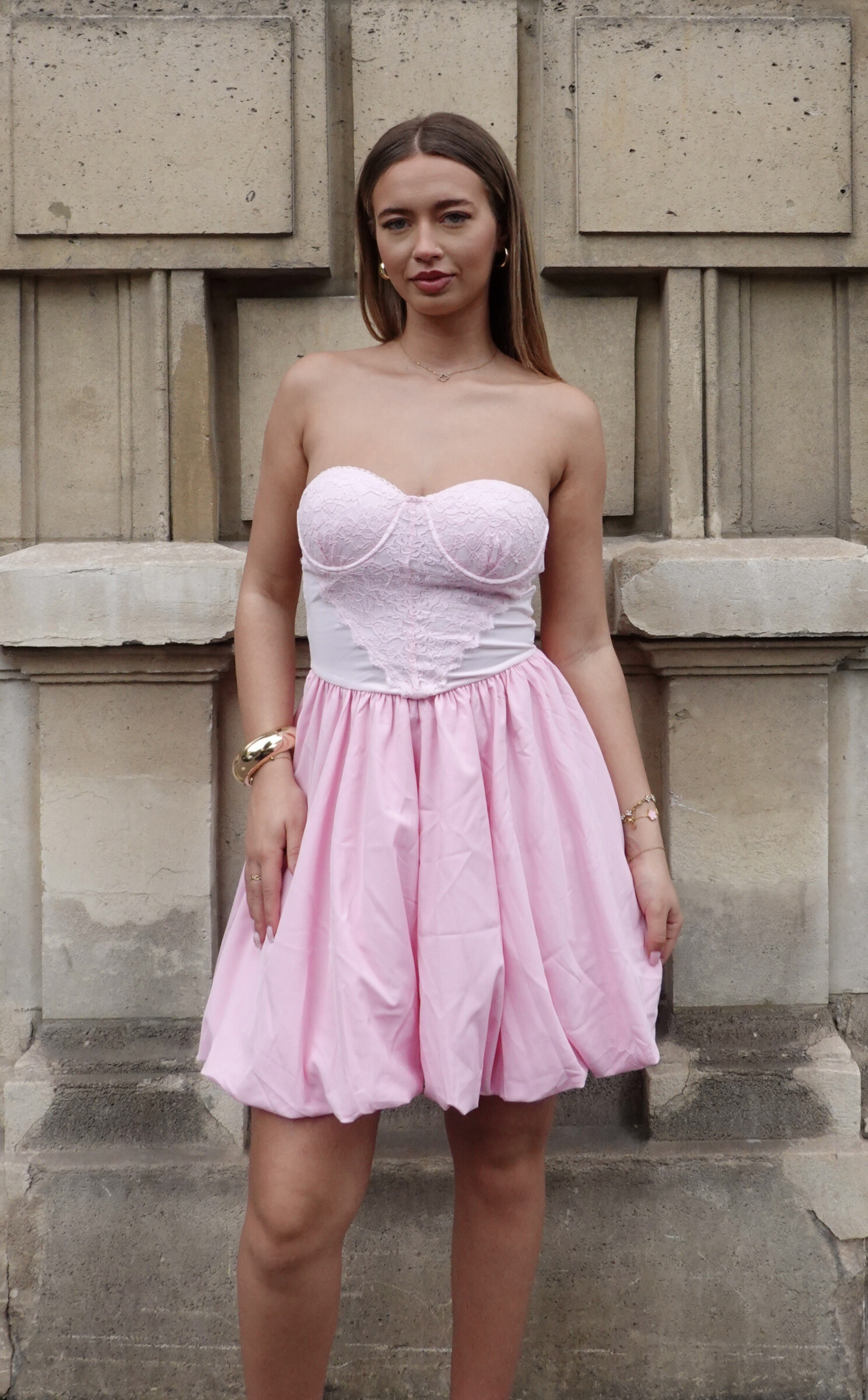 Mayorista Soy & Co - Vestido de ratón con encaje