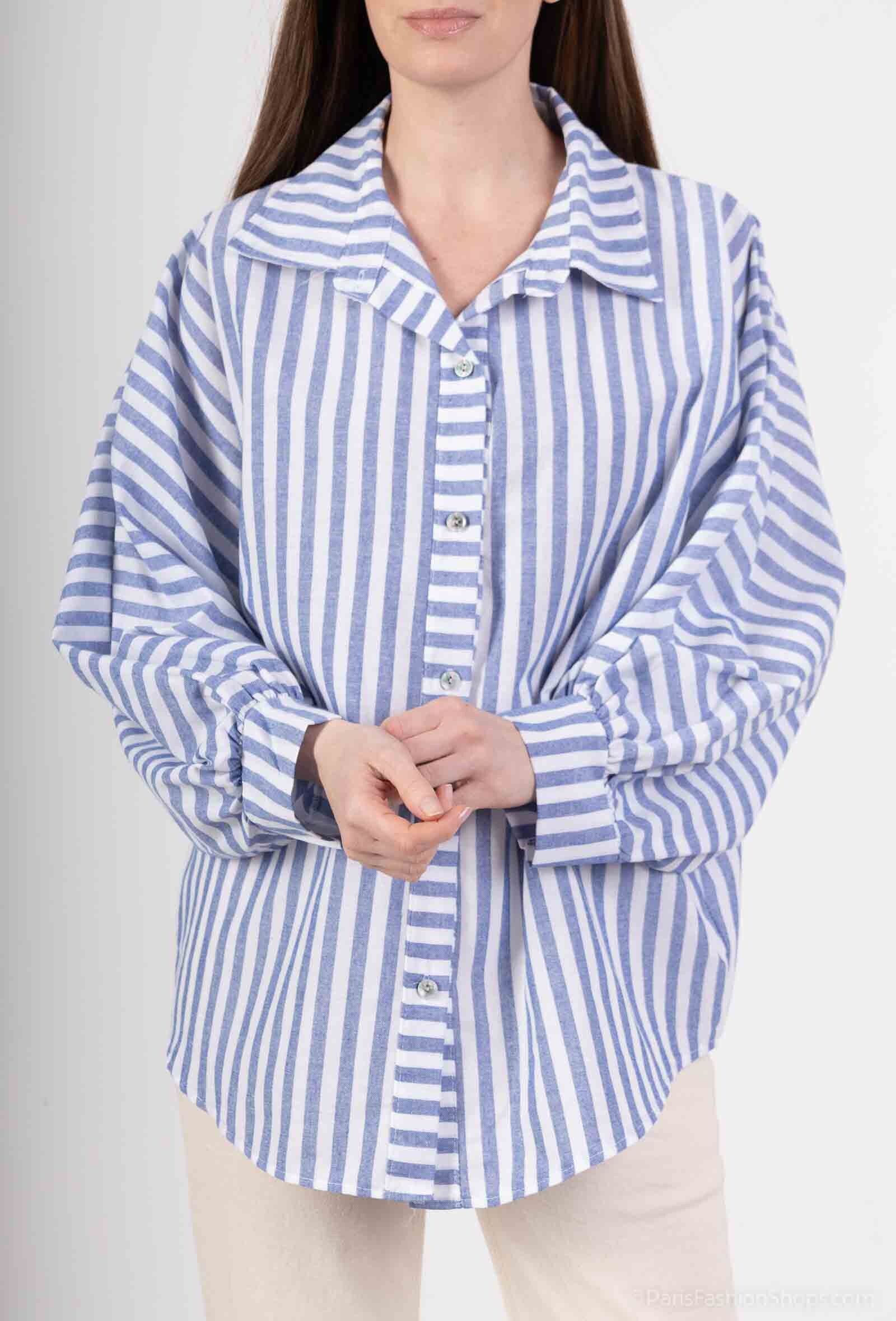 Wholesaler SPHER'ECO - Striped buttoned shirt