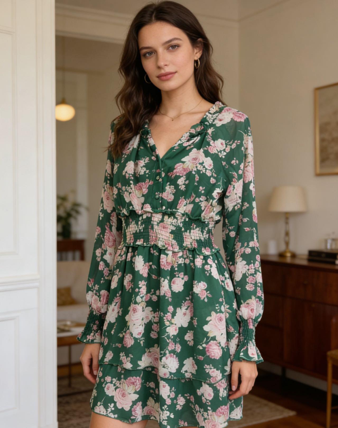 Großhändler STARLY - Bedrucktes Kleid