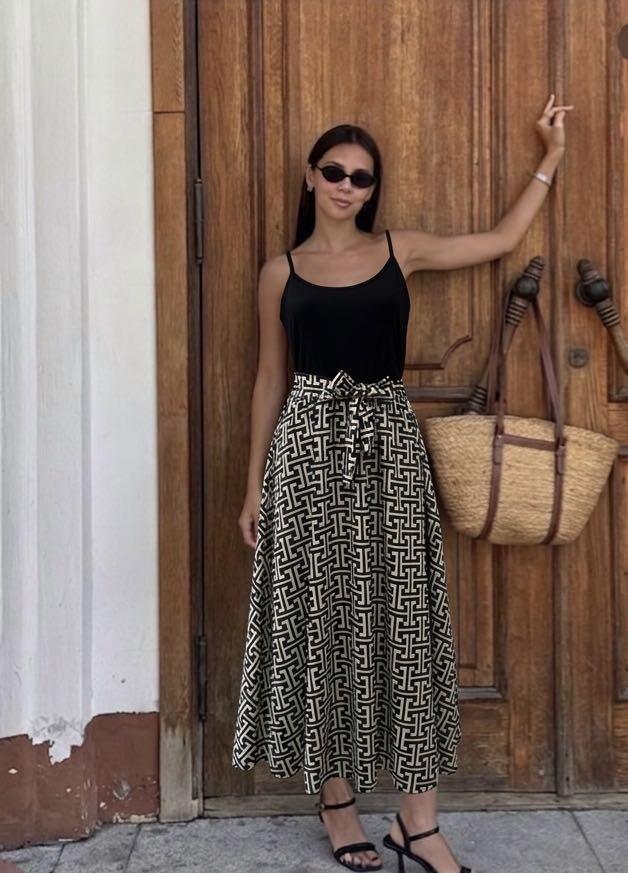 Wholesaler STARLY - Long printed dress