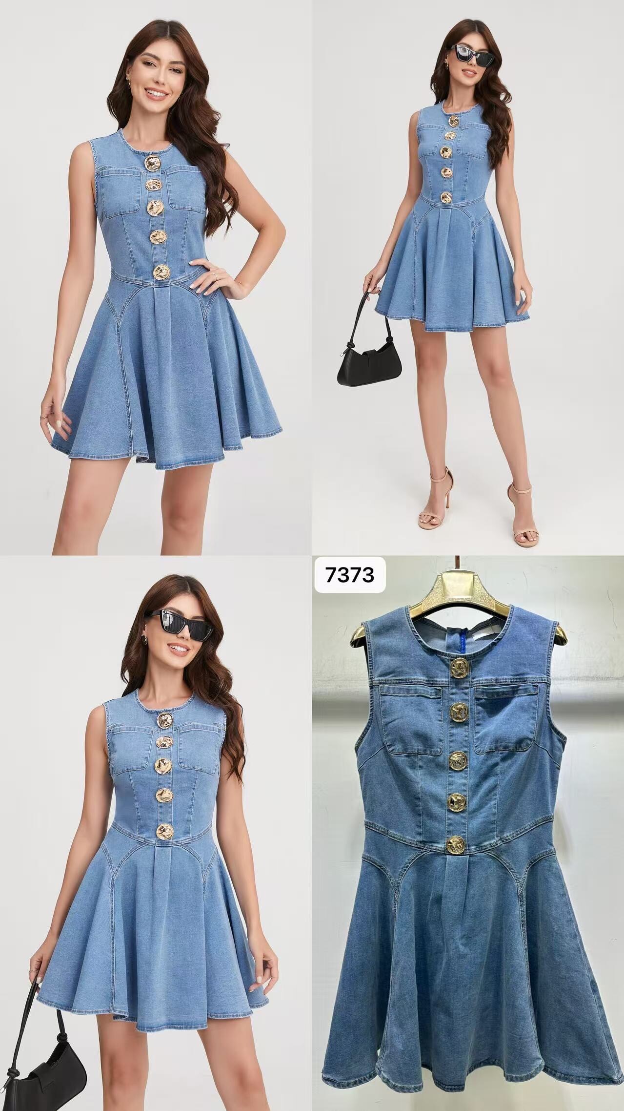 Grossiste STARLY - Robe en jean