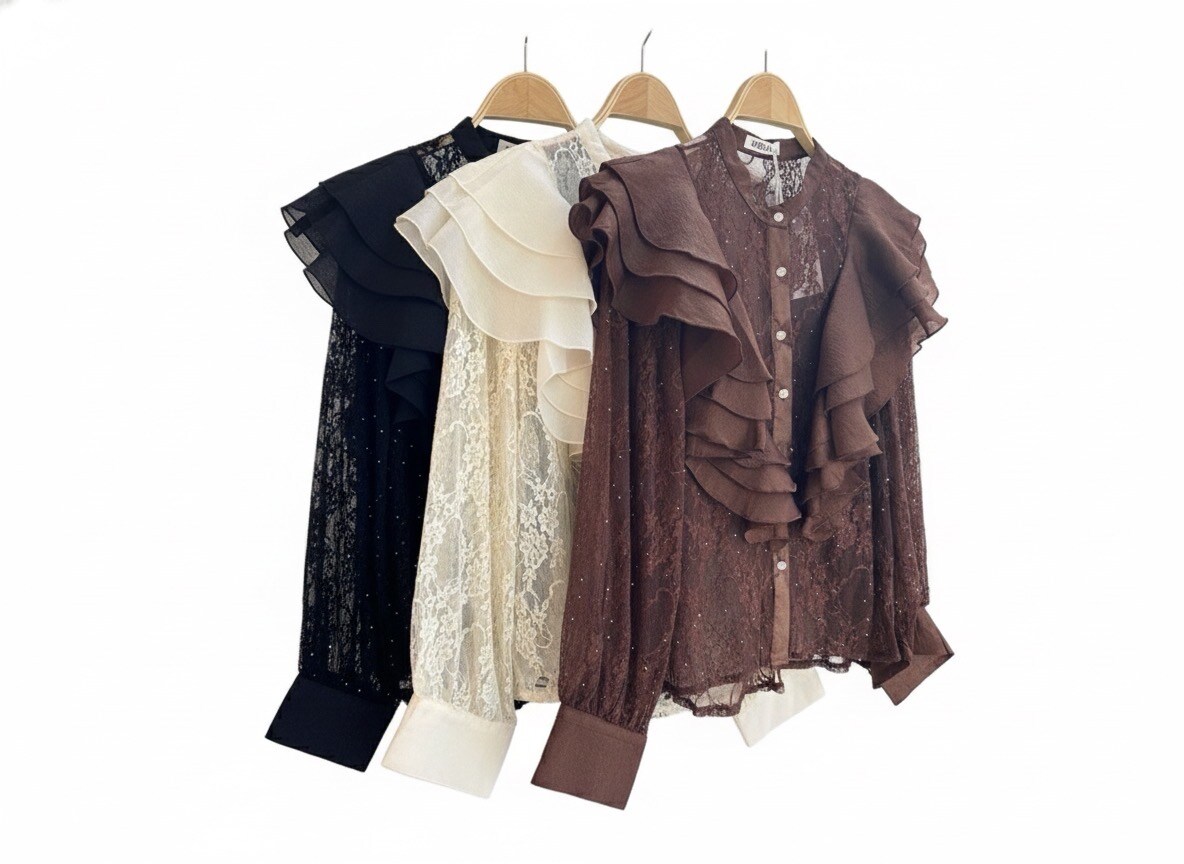Robe Lela Rose Verte à Manches Volants Dentelle - Taille 4, NEUVE Avec étiquettes