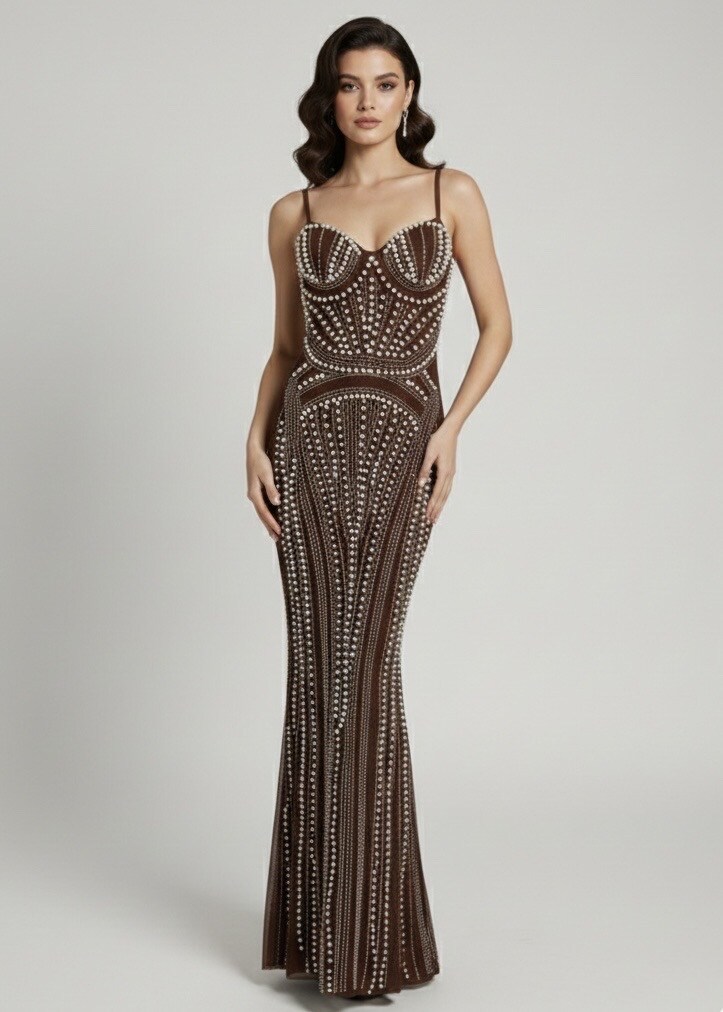 Wholesaler STELLA - Chic sleeveless evening dress