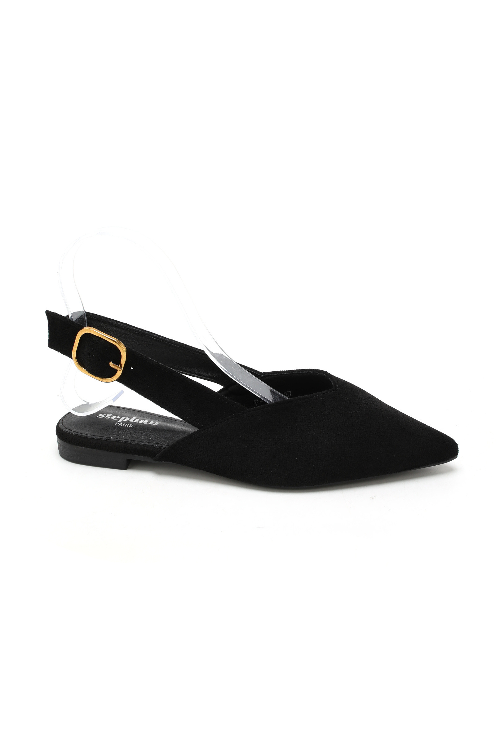 Grossiste Stephan Paris - Slingback en suédine – bout pointu élégant