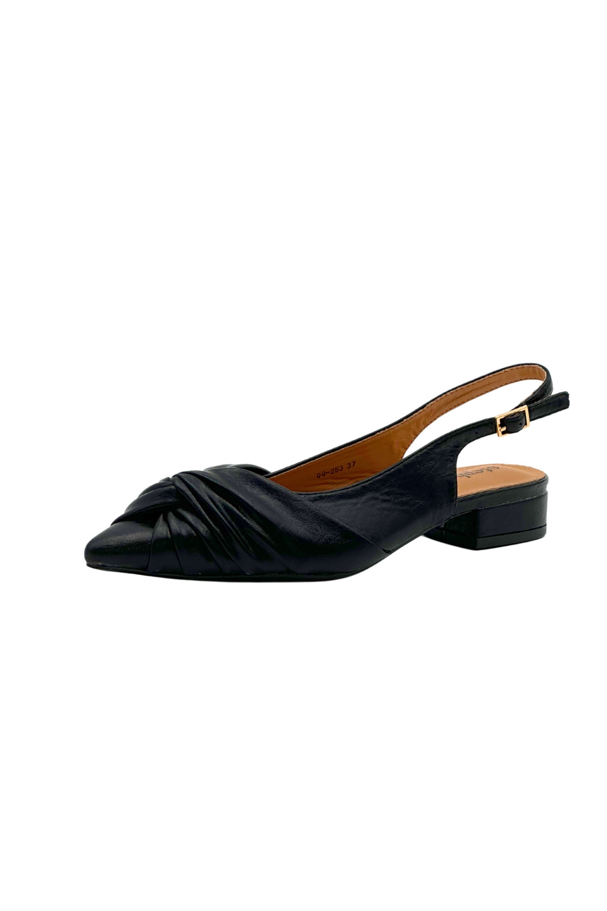 Grossiste Stephan Paris - Slingbacks en simili cuir avec détail noué