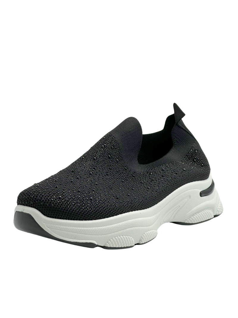 Grossiste Stephan Paris - Basket chaussette en strass