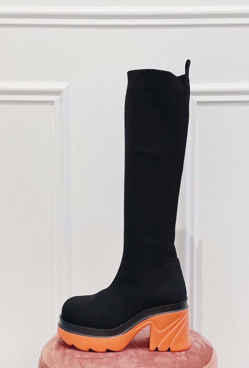 Grossiste Stephan Paris - Botte genoux chausette