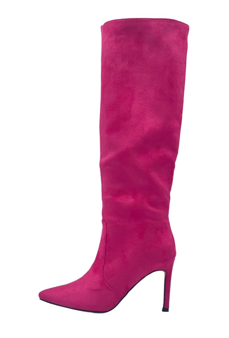 Grossiste Stephan Paris - Boots pointu effet daim
