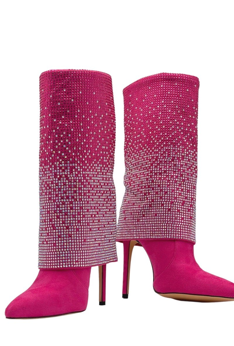Grossiste Stephan Paris - Boots strass talon aiguille