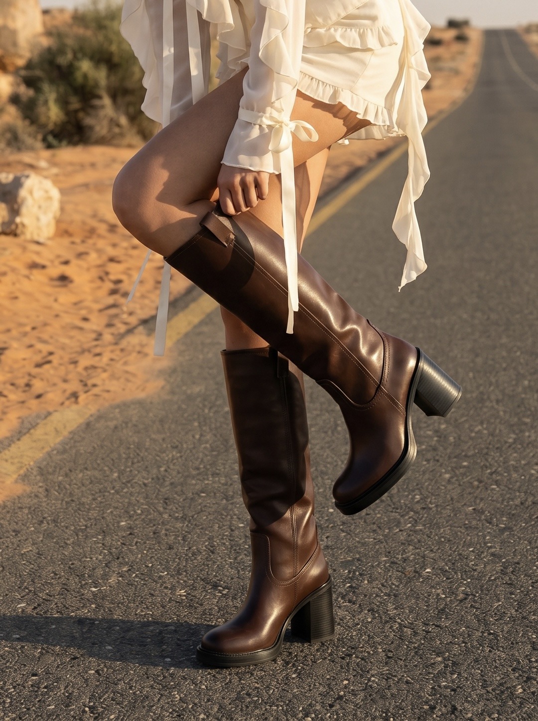 Grossiste Stephan Paris - Bottes hautes au design intemporel