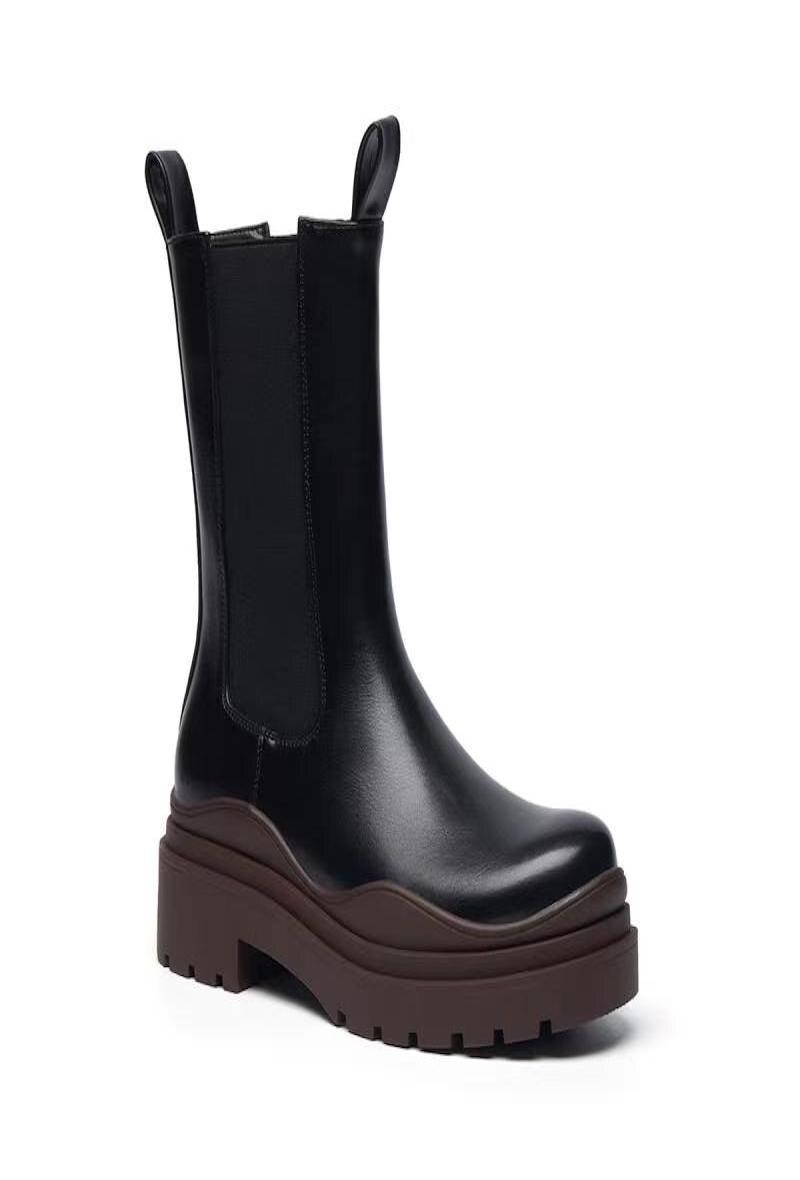 Großhändler Stephan Paris - Stiefelette mit brauner Sohle