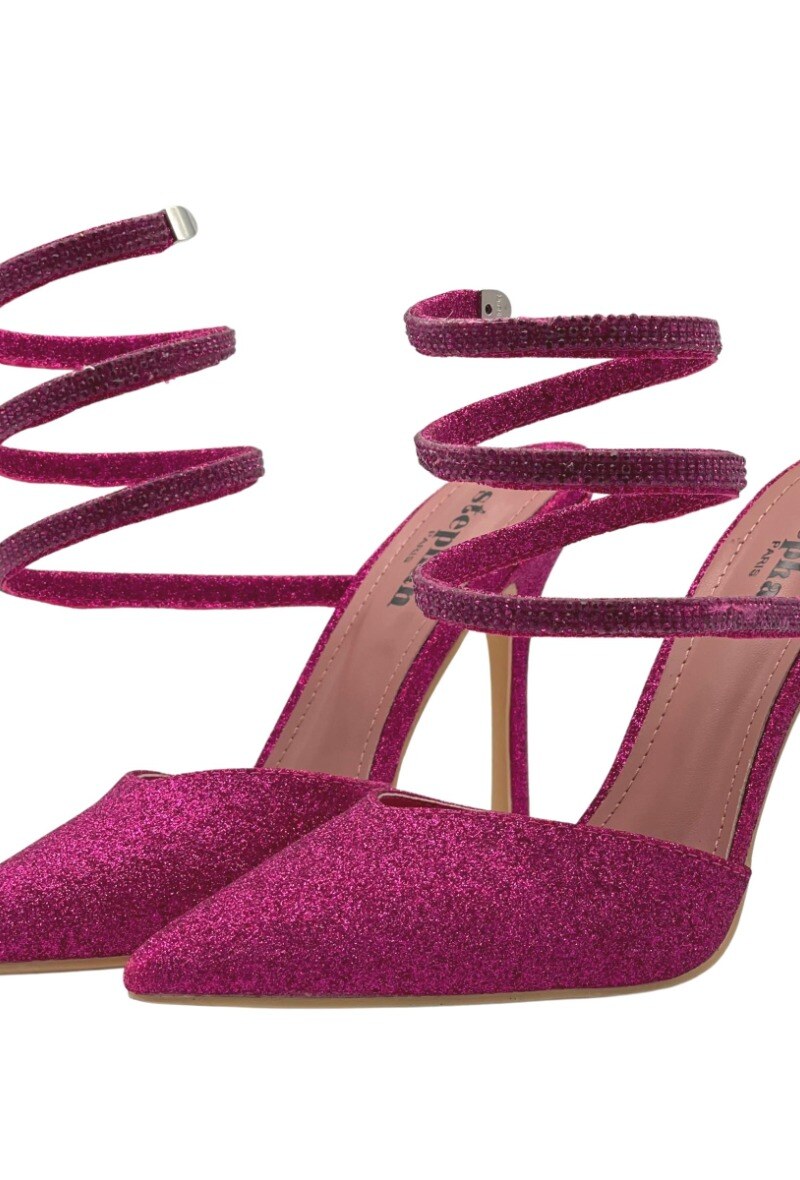 Großhändler Stephan Paris - Spitze Pumps mit Strass