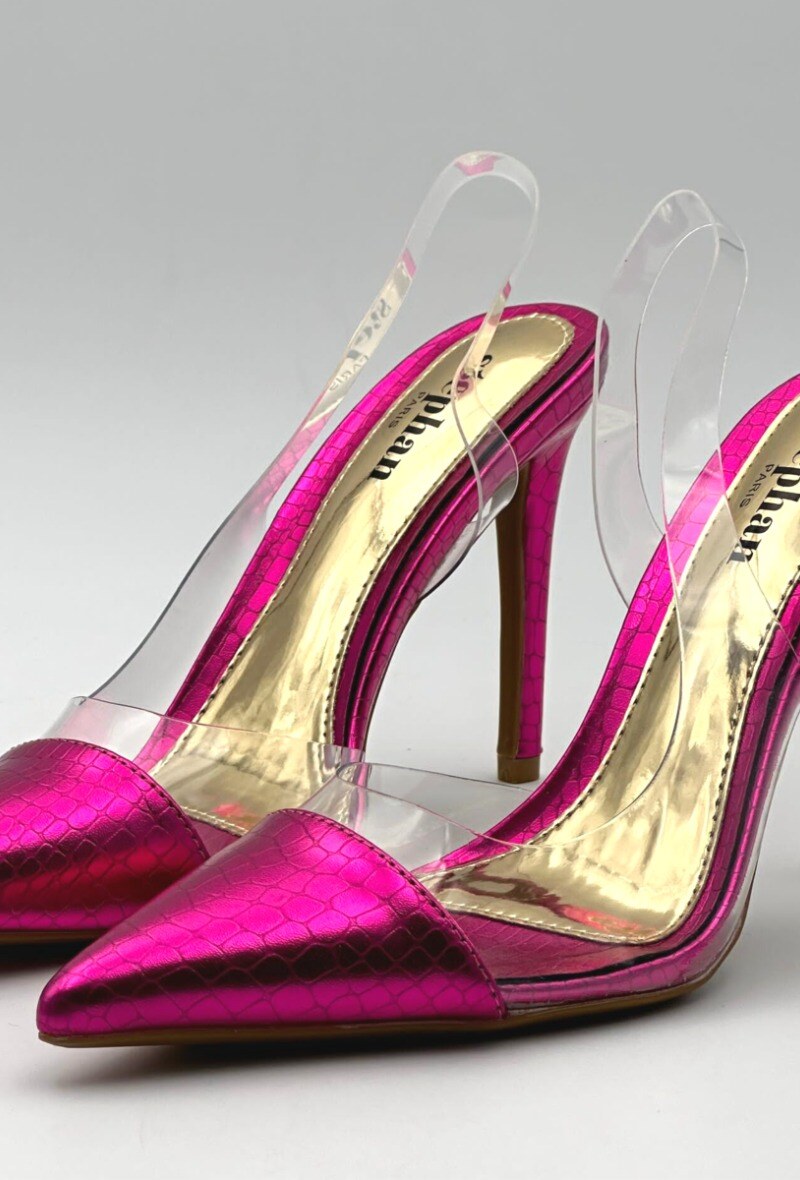 Großhändler Stephan Paris - Pumps mit Krokodilmuster