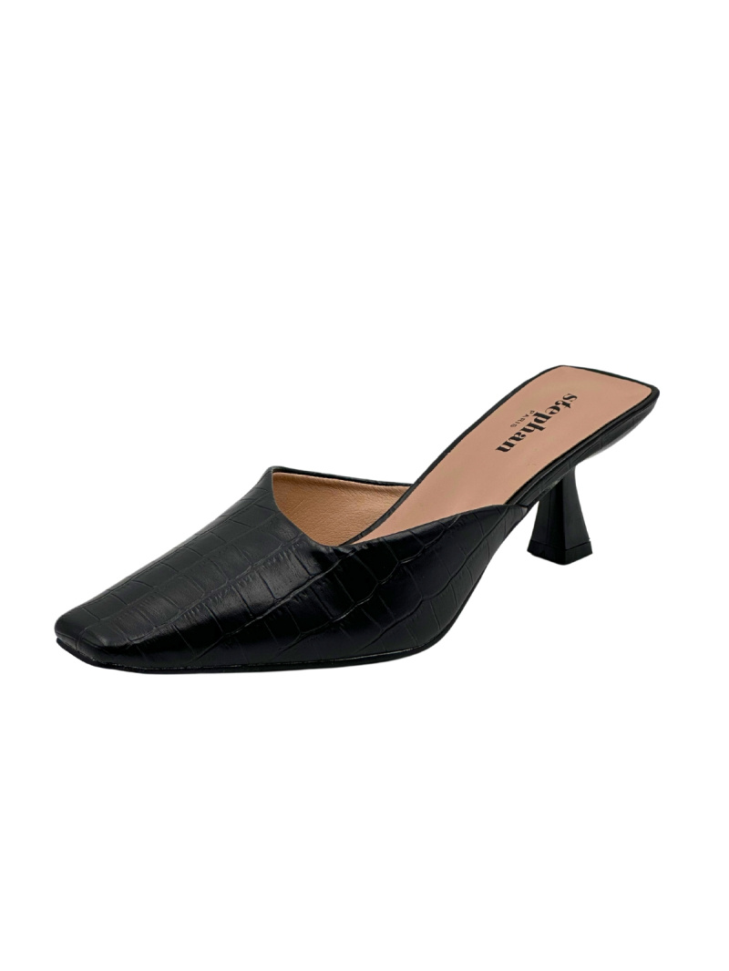 Grossiste Stephan Paris - Escarpin effet croco