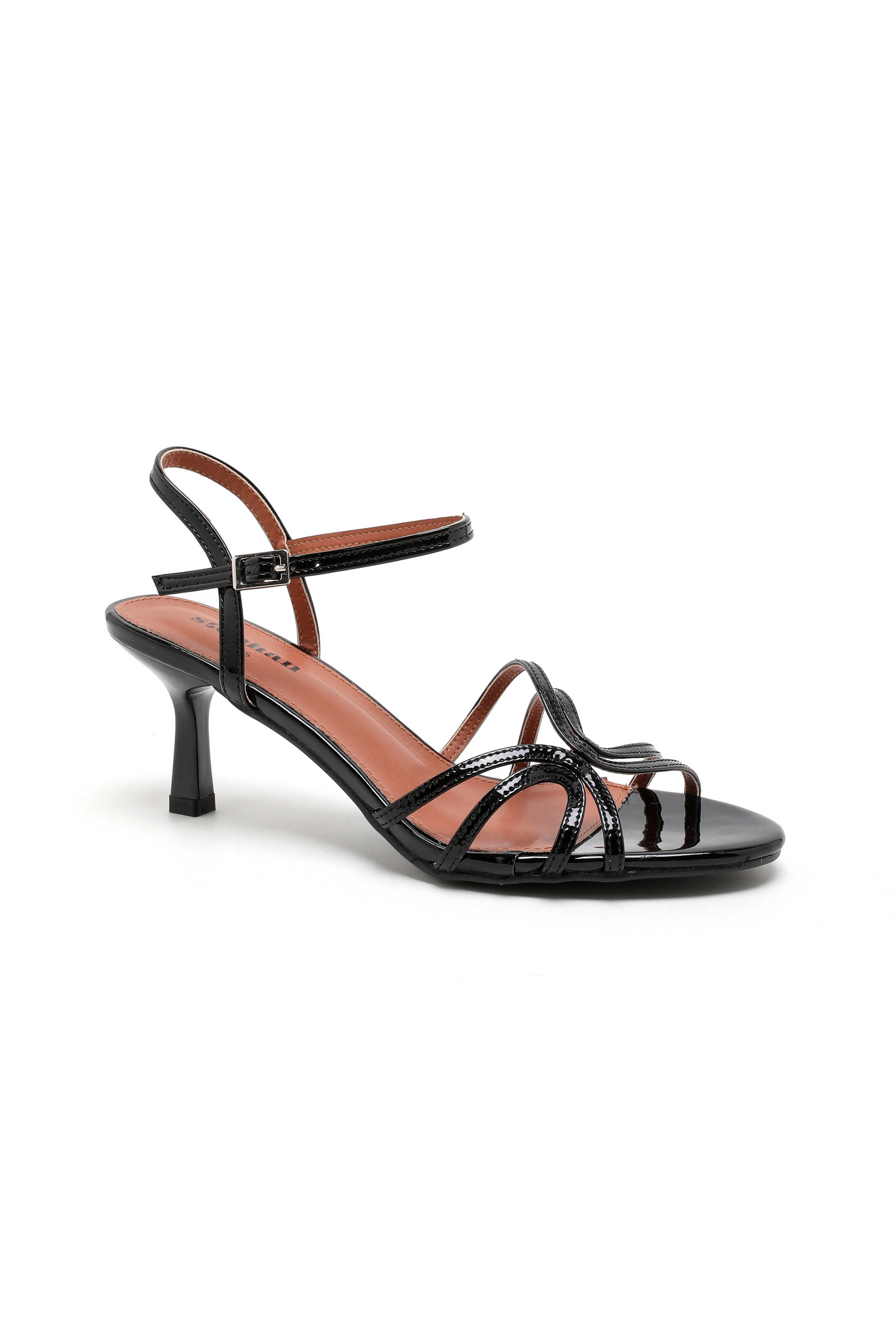 Wholesaler Stephan Paris - Shiny faux leather heeled sandal