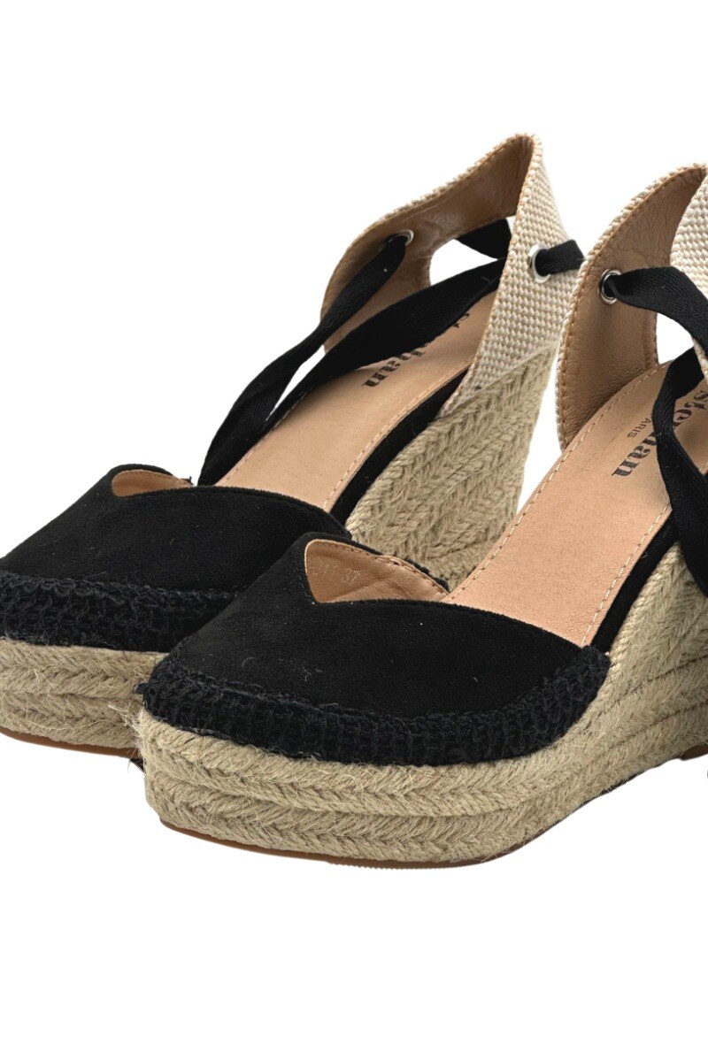 Grossiste Stephan Paris - Espadrilles compensées daim