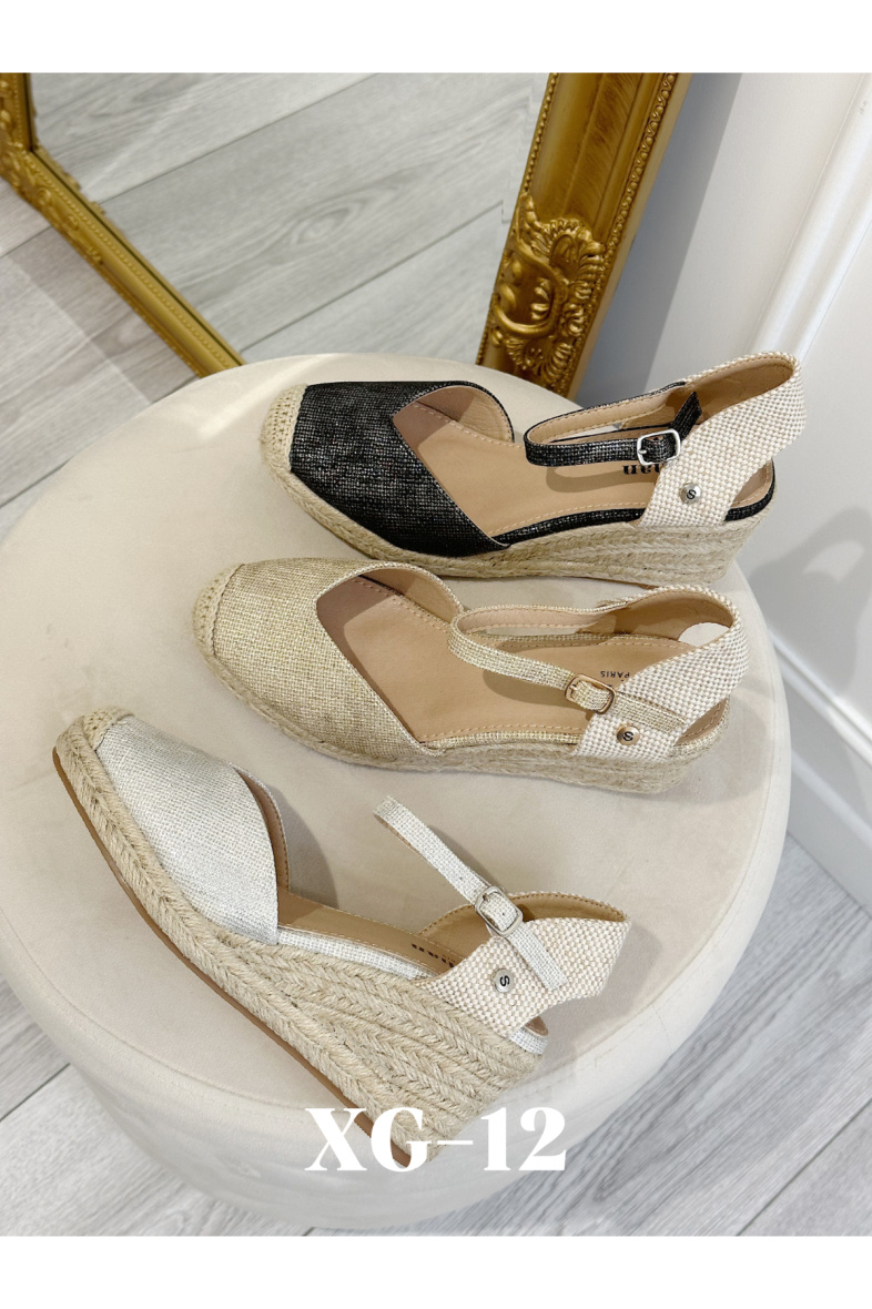 Grossista Stephan Paris - Espadrilla effetto vimini