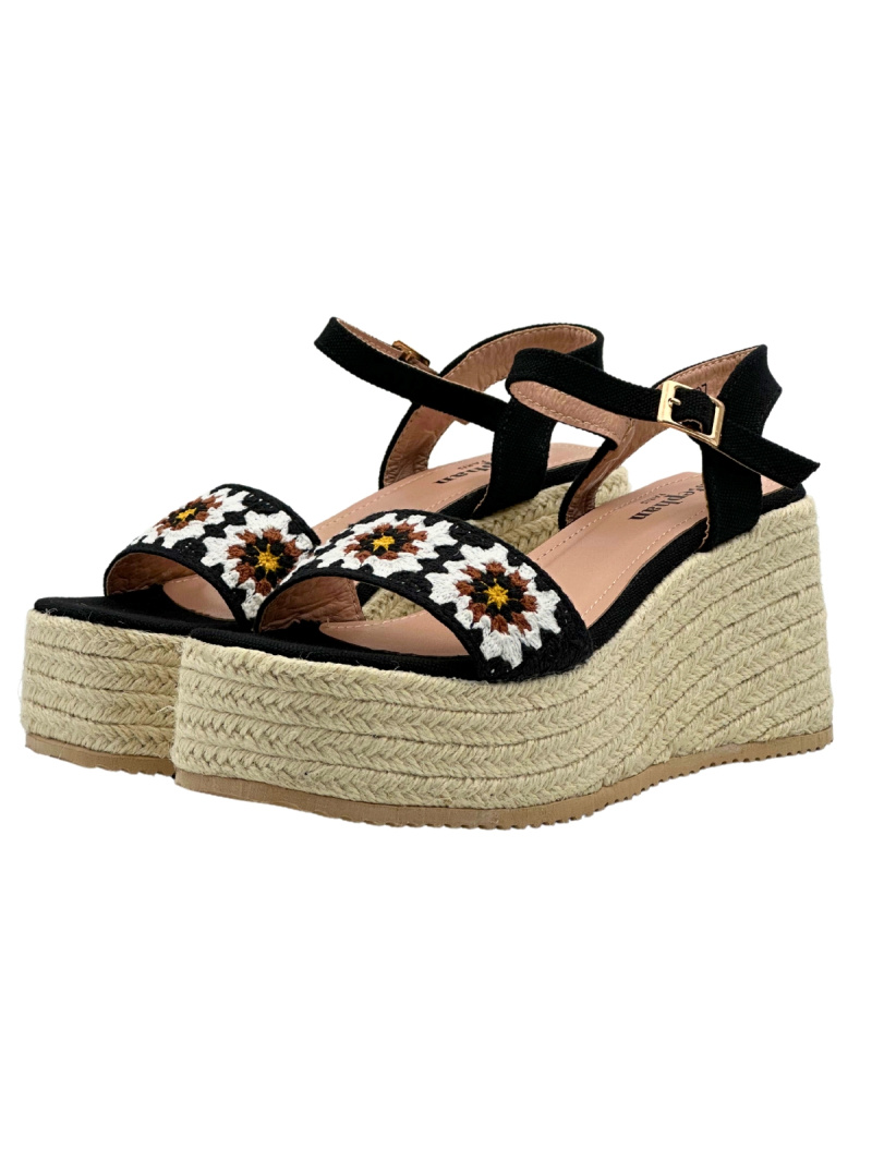 Grossista Stephan Paris - Espadrillas con dettaglio ricamato