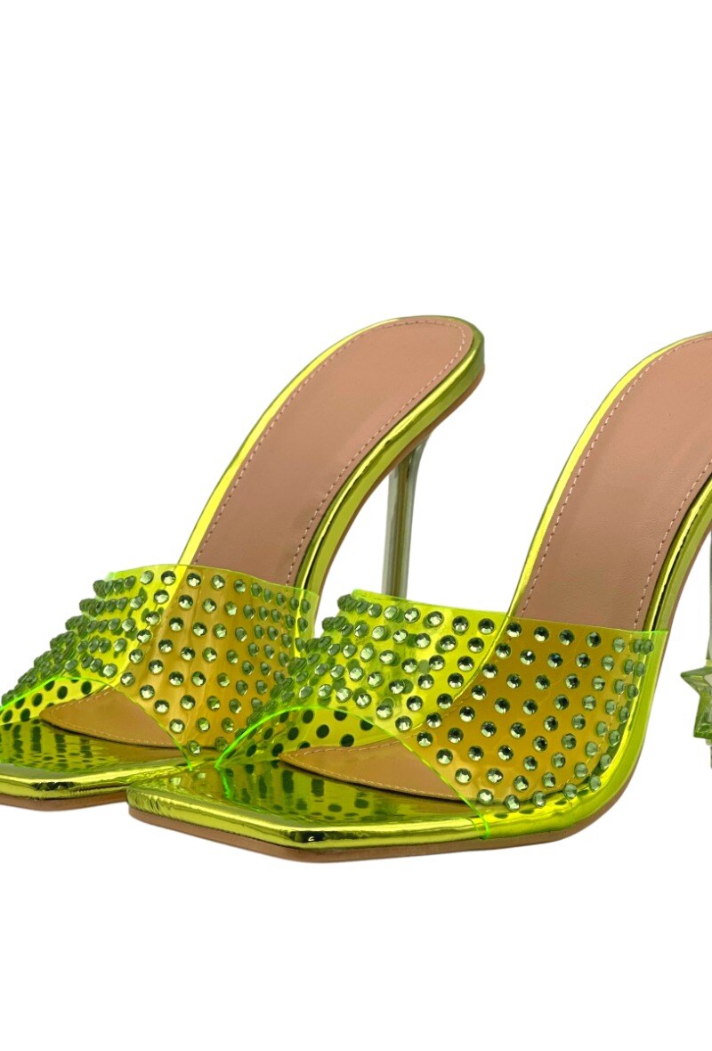 Wholesaler Stephan Paris - Crystal star mules