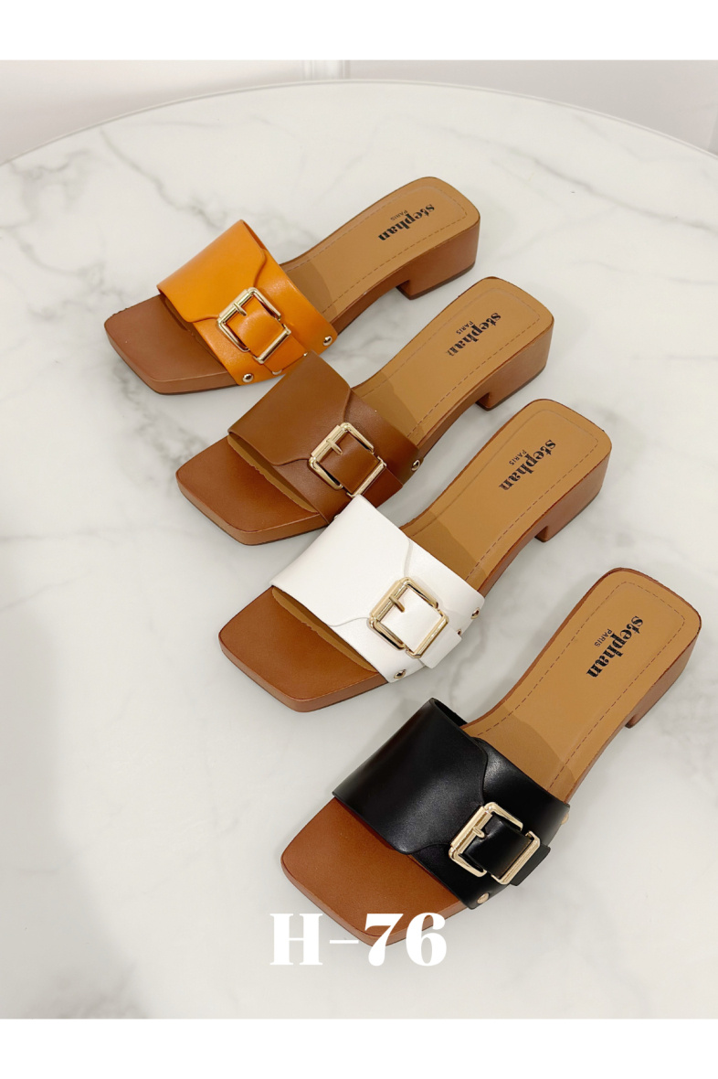 Grossista Stephan Paris - Mules con fibbia
