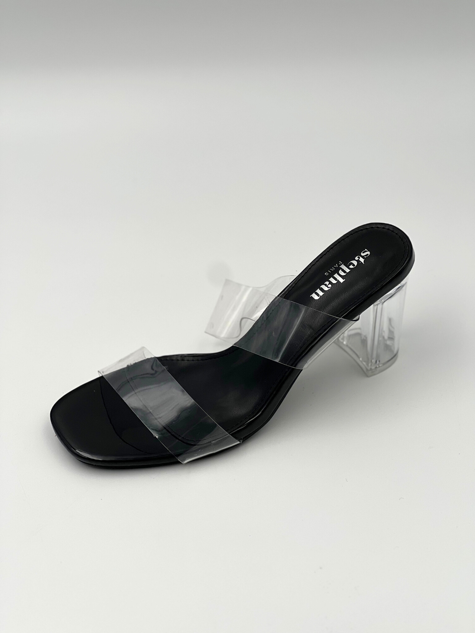 Grossiste Stephan Paris - Mules à Talon Transparent