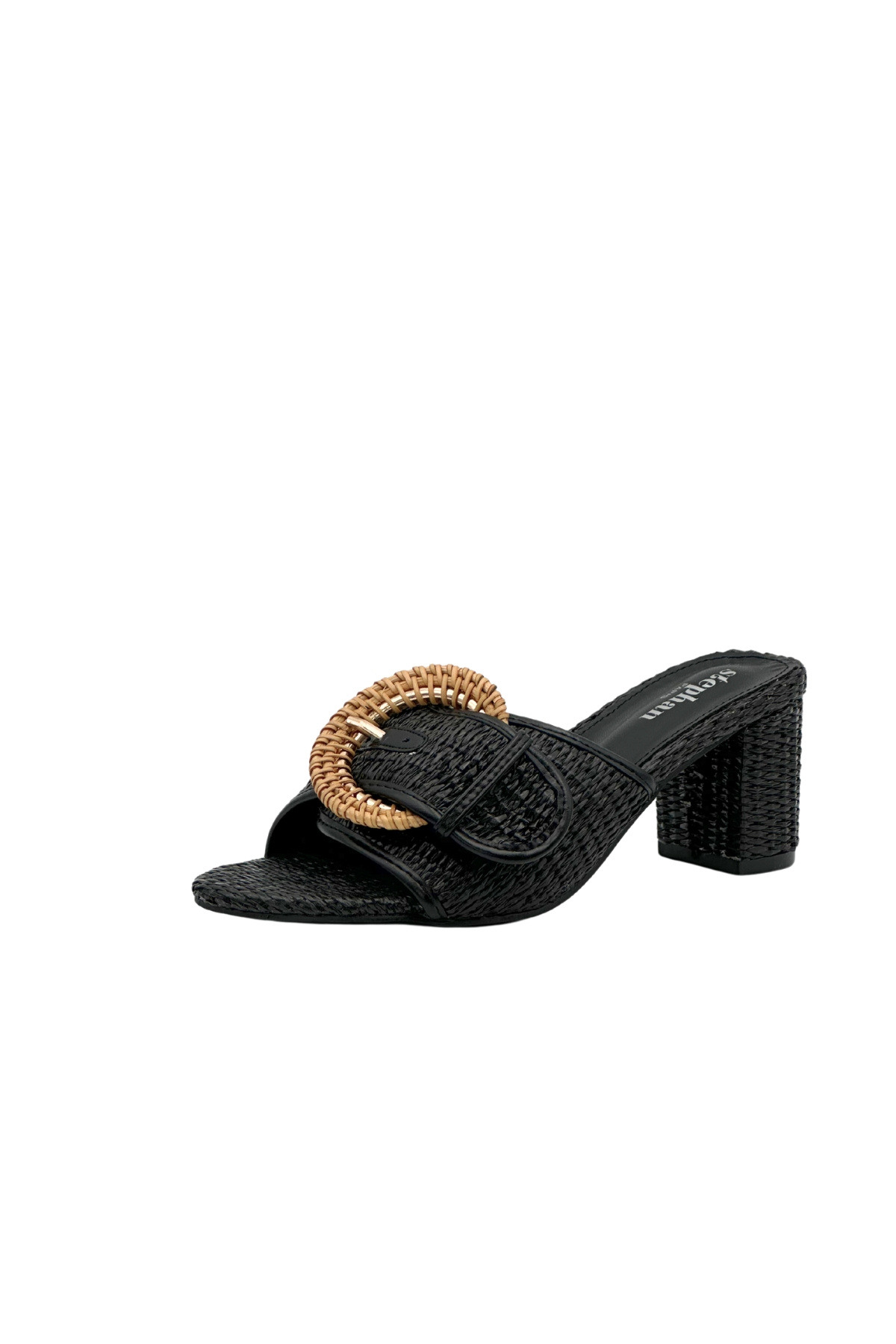 Grossiste Stephan Paris - Mules raphia tressé