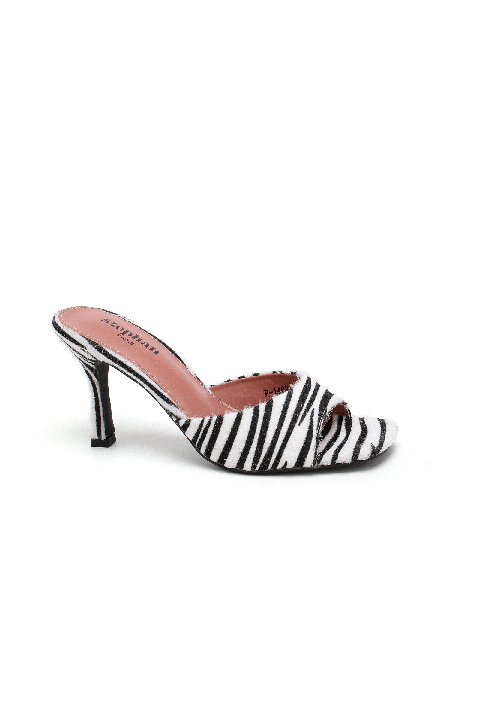 Großhändler Stephan Paris - Stiletto-Absatz Pantolette - Lack oder Animal-Print