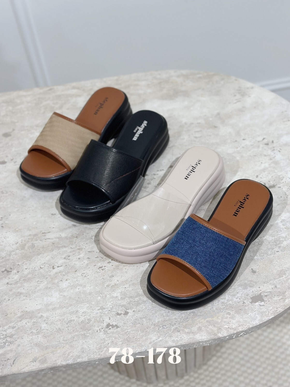 Mayorista Stephan Paris - Mulas de comodidad en varios materiales