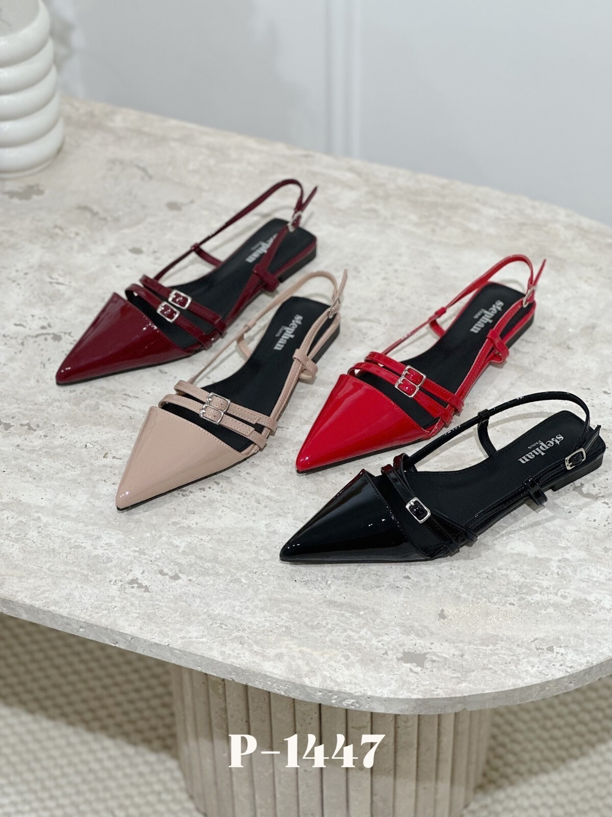 Wholesaler Stephan Paris - Elegant double -bridled elegant pumps