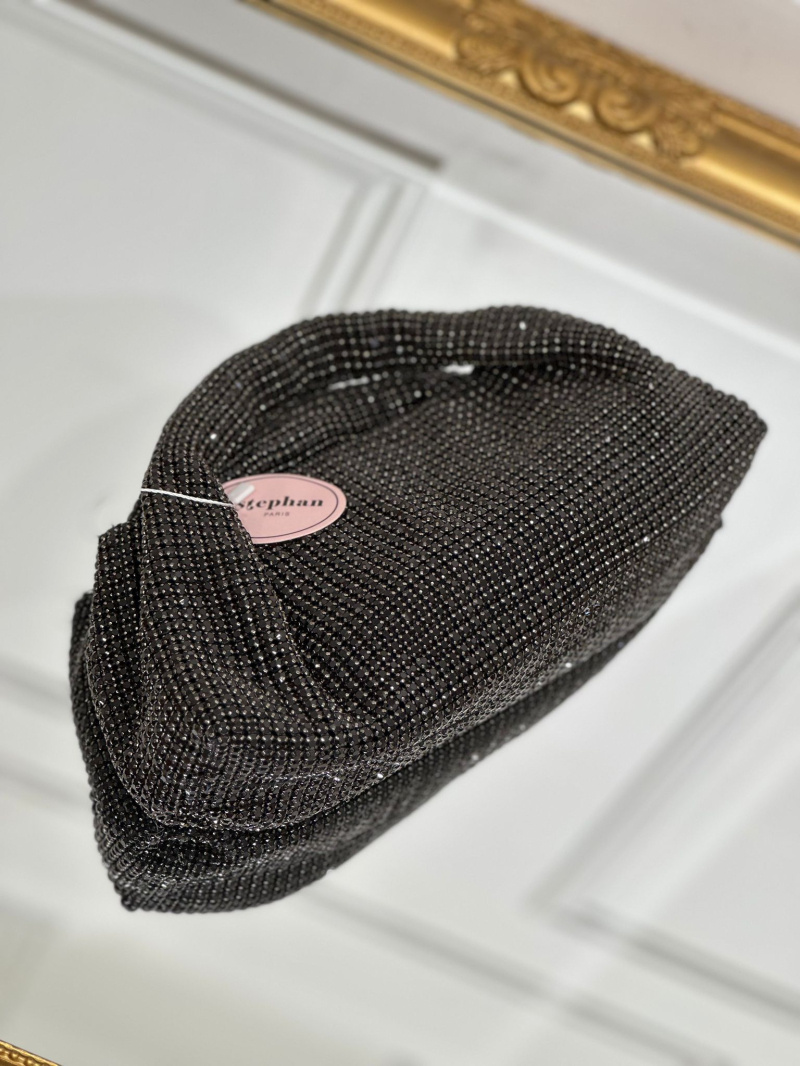 Grossiste Stephan Paris - Mini sac élégant avec ornement paillettes et pierres