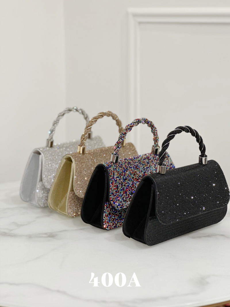 Grossiste Stephan Paris - Mini sac incrusté de strass élégant