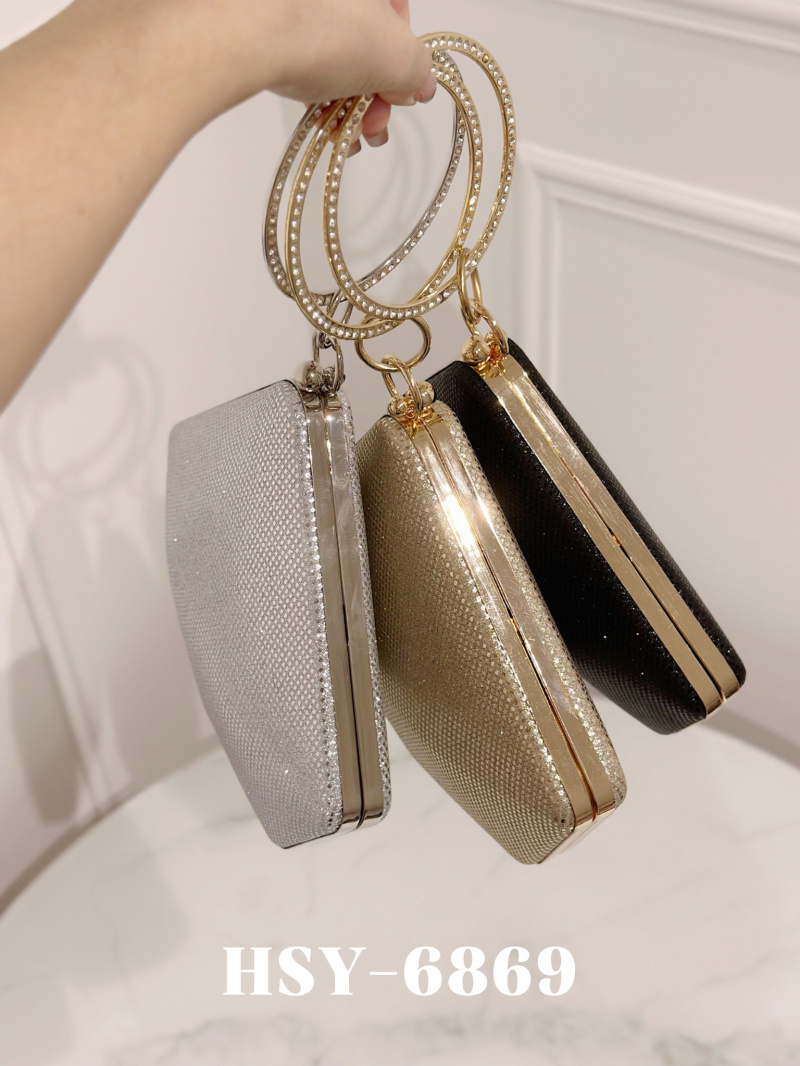 Grossiste Stephan Paris - Pochette de soirée en maille métallique