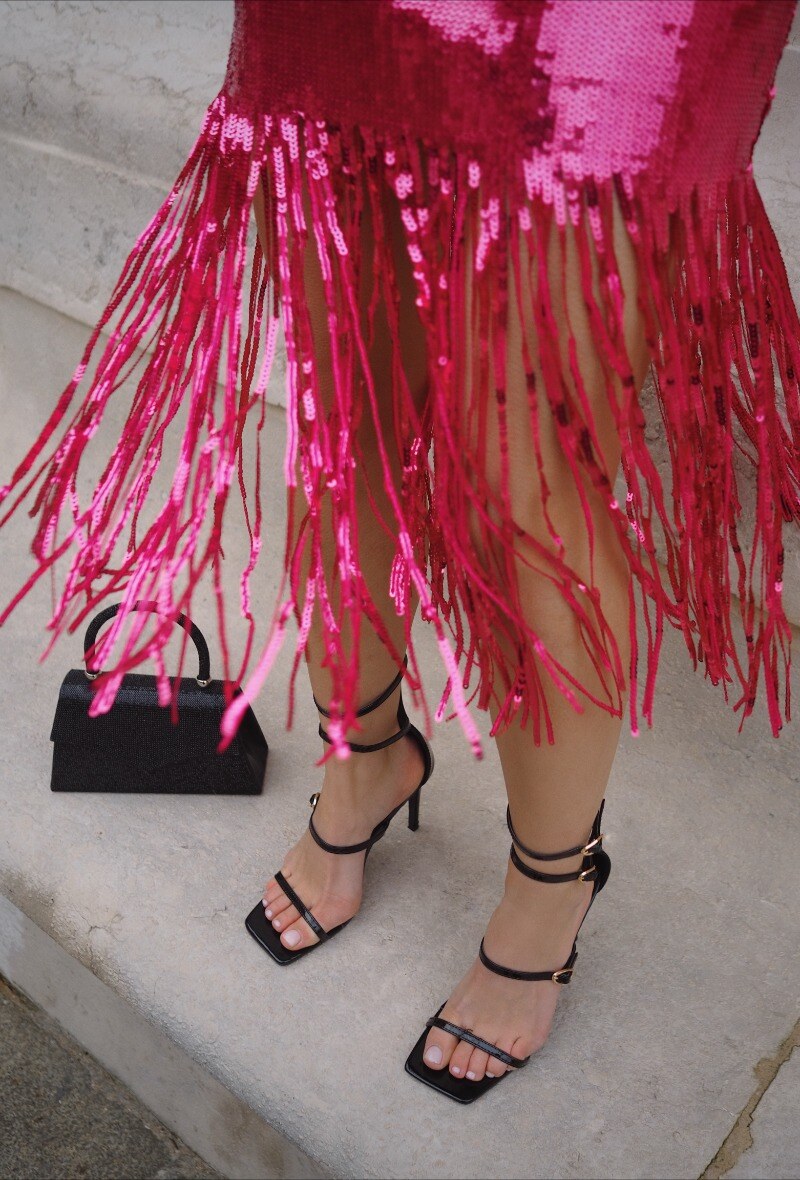 Wholesaler Stephan Paris - Stiletto heel sandals with delicate straps