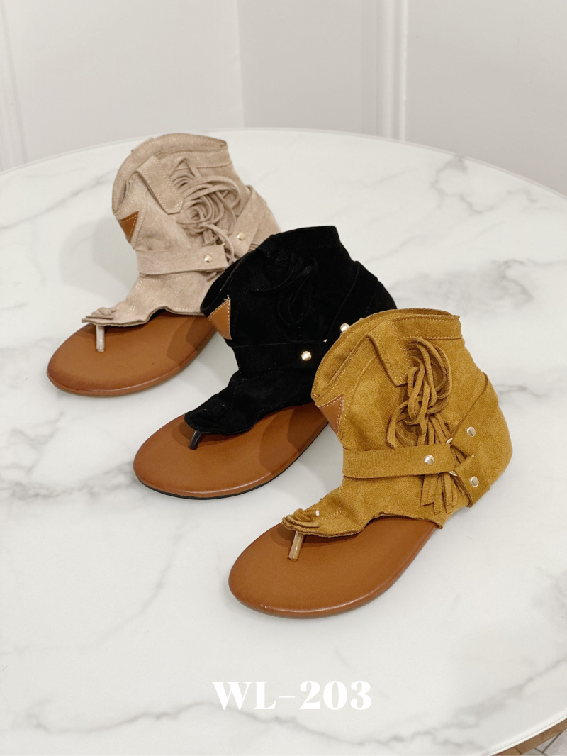 Grossiste Stephan Paris - Spartiates suedine