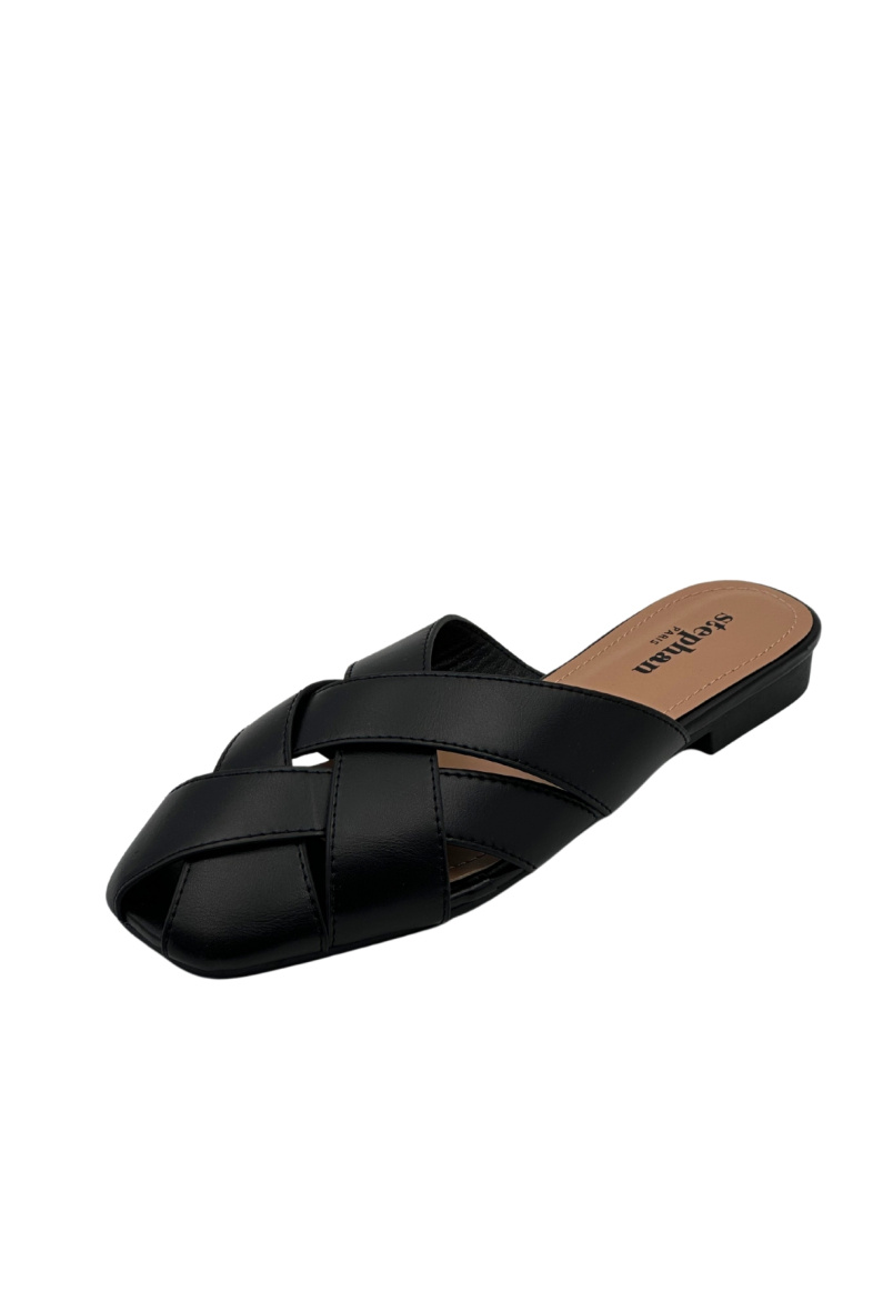 Grossiste Stephan Paris - Mule élégante en similicuir
